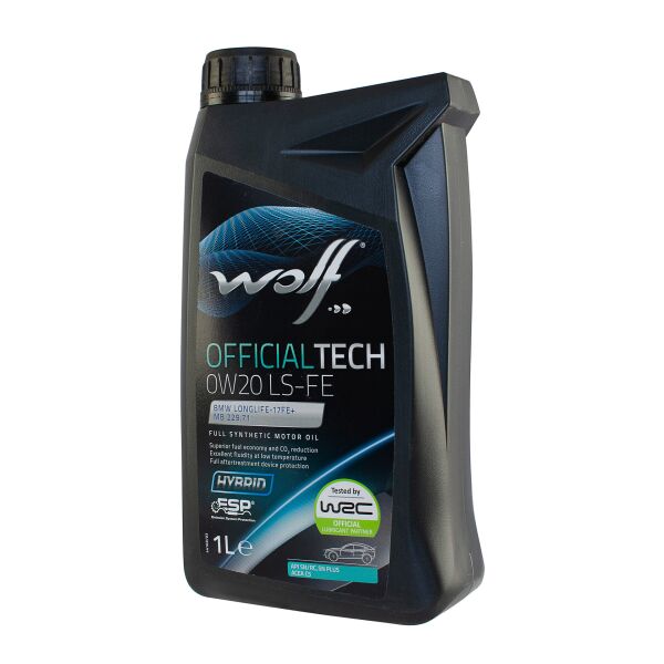 

Моторна олива WOLF OFFICIALTECH 0W20 LS-FE 1L (8339271)