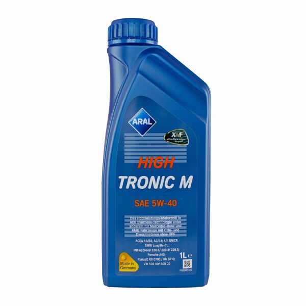 

Моторна олива Aral HighTronic M SAE 5W-40 1 л (150B6A)
