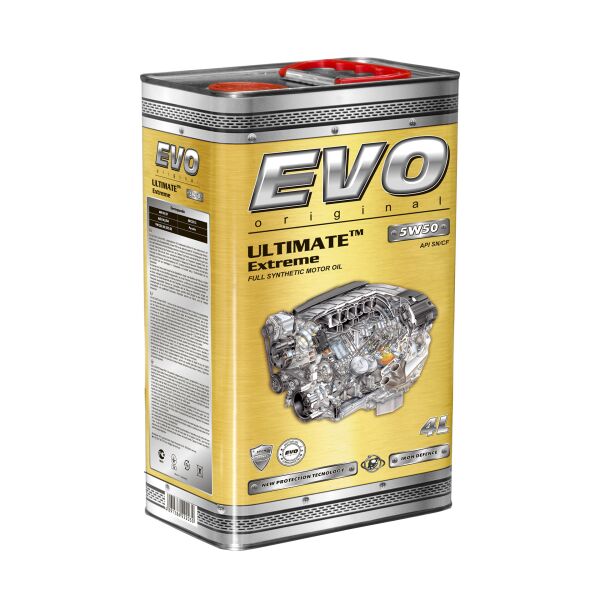 

Моторна олива EVO ULTIMATE Extreme 5W50 4L (U E 4L 5W-50)