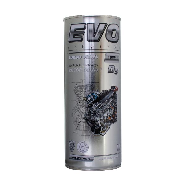 

Моторна олива EVO D5 10W-40 TURBO DIESEL 1L (D5 1L 10W-40 TURBO DIESEL)