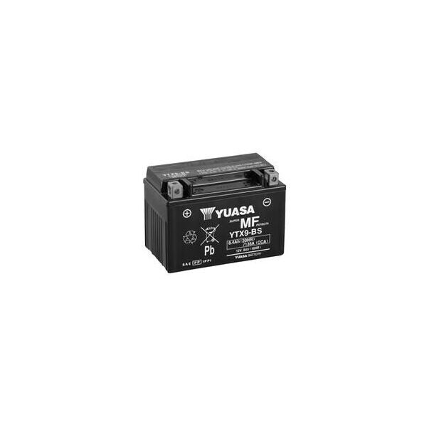 

Акумулятор МОТО Yuasa 12V 8Ah MF VRLA Battery (YTX9-BS)