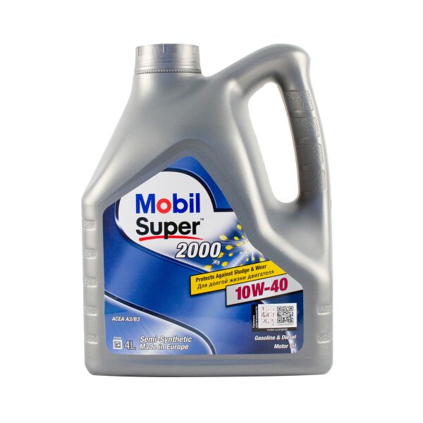 

Моторна олива Mobil Super 2000 X1 10W-40 4L (T) (0018926)
