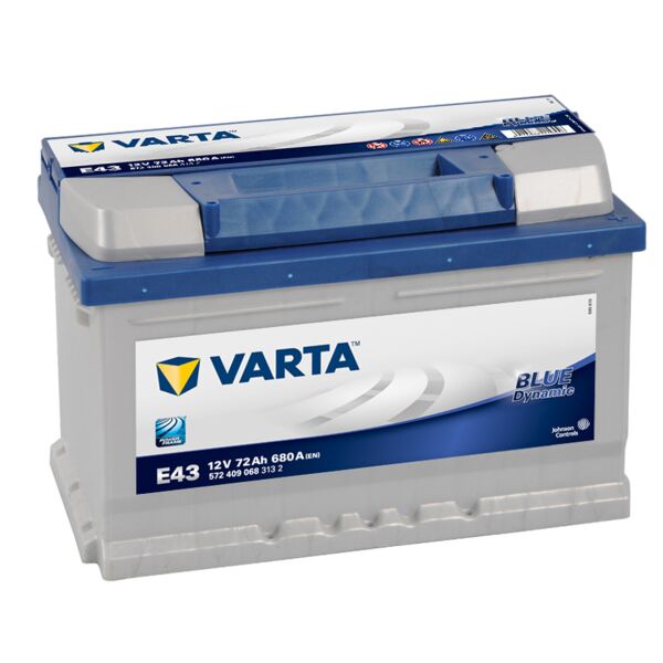 

Акумулятор VARTA 72Ач Blue Dynamic E43 (572409068)