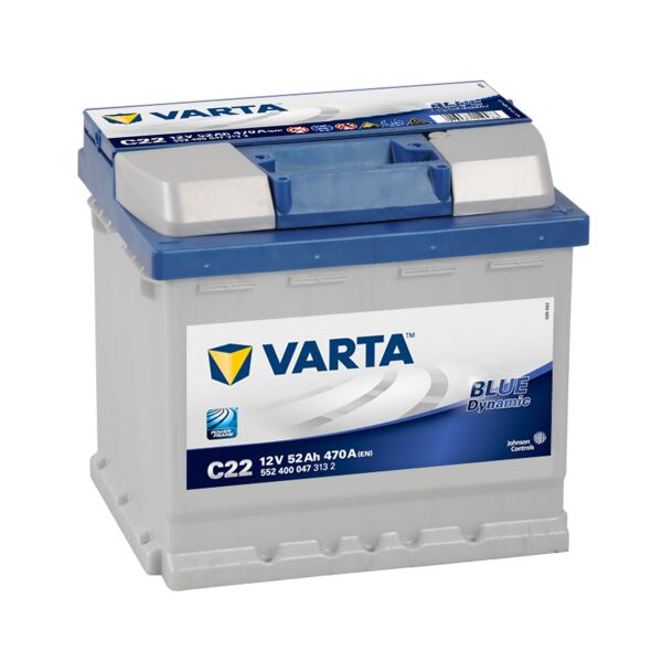 

Акумулятор VARTA 52Ач Blue Dynamic C22 (552400047)