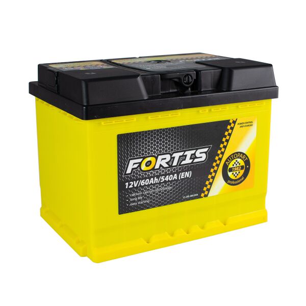 

Автомобільний акумулятор 60 Ah/12V FORTIS (1) (FRT60-01)