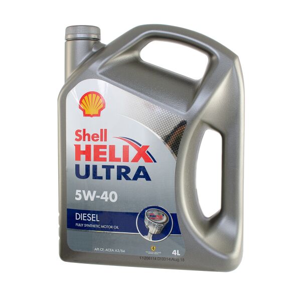 

Моторна олива SHELL Helix Diesel Ultra 5W-40, 4L (550022194d)