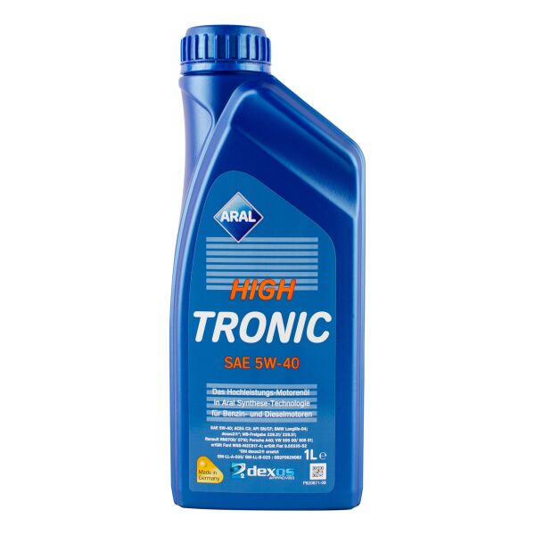 

Моторна олива Aral HighTronic SAE 5W-40 1 л (AR-20637)