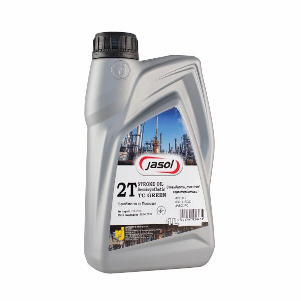 

Антифриз JASOL 2T STROKE OIL SEMISYNTH. TC GREEN 1L (0324994)