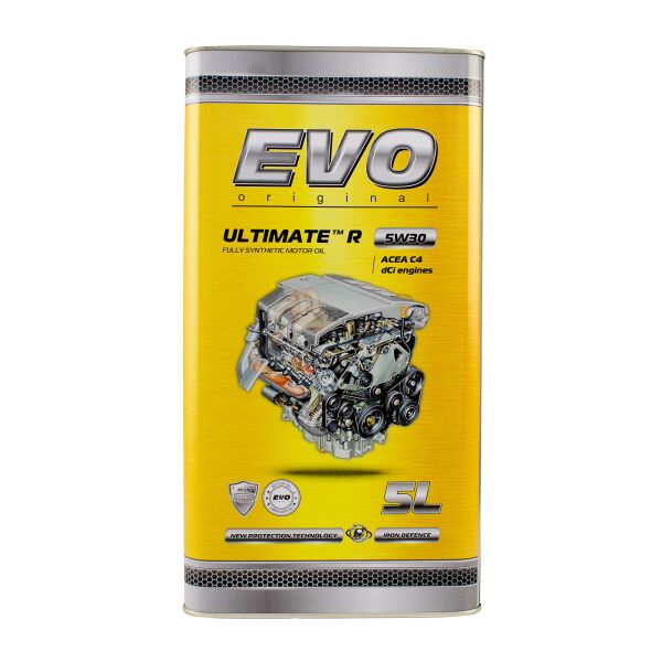 

Моторна олива EVO ULTIMATE R 5W30 5L (U R 5L 5W-30)