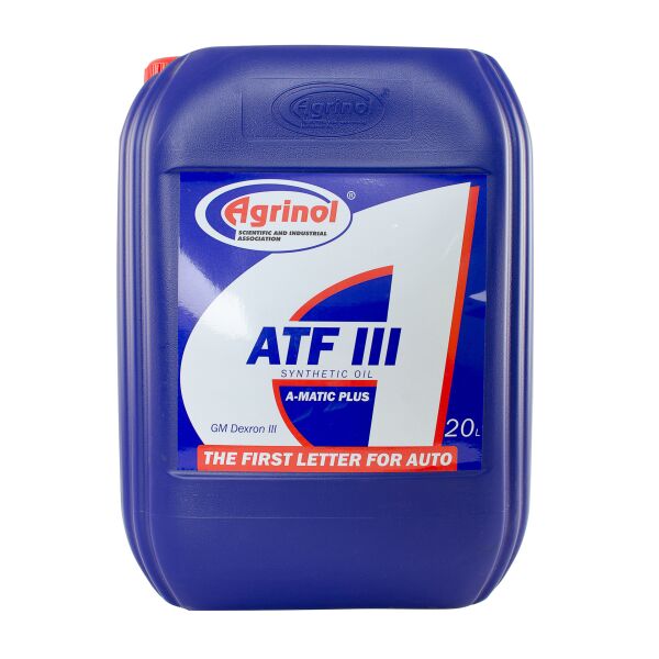 

Трансмісійна олива Агрінол ATF III 20л (0101850)
