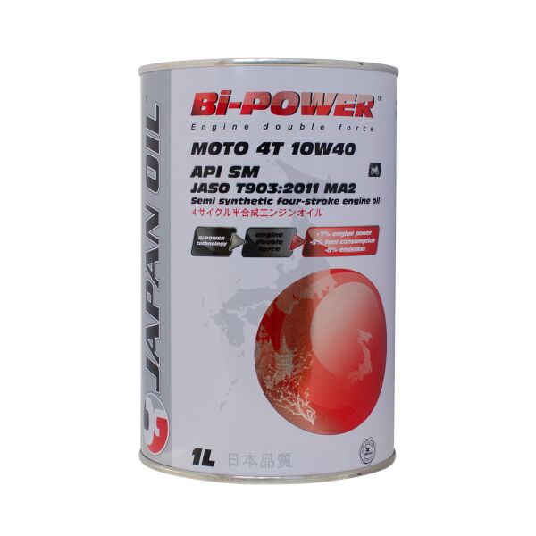 

Моторна олива Bi-Power Moto JO 4T SAE 10W-40 1 л (0020228)