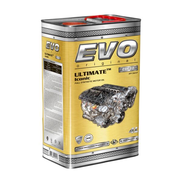 

Моторна олива EVO ULTIMATE Iconic 0W40 4L U I 4L 0W-40 (U I 4L 0W-40)