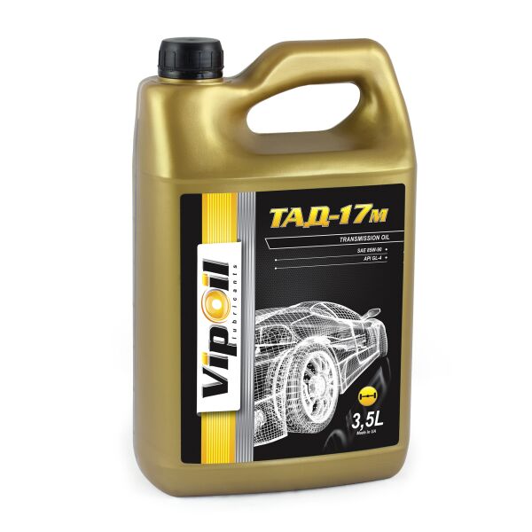 

Трансмісійна олива VipOil ТАД-17м, 3,5L (0162862)