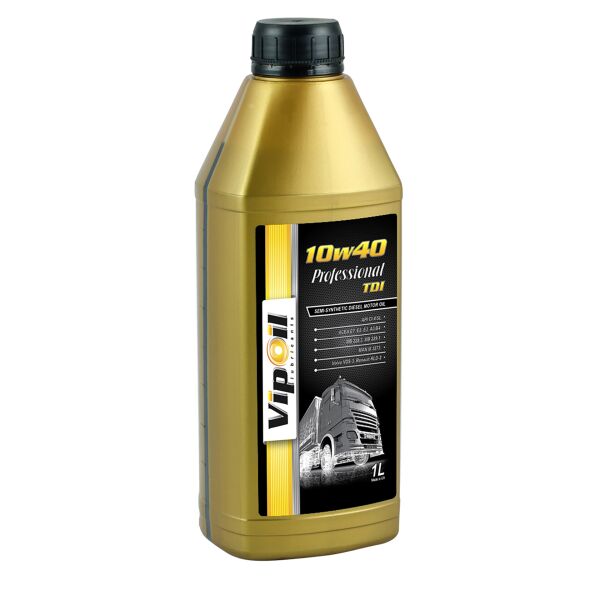 

Моторна олива VipOil Professional TDI 10W-40 CI-4/SL, 1L (0162838)