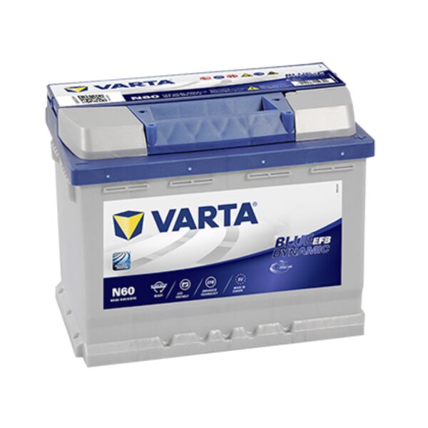 

Акумулятор VARTA 60Ач Blue Dynamic EFB N60 (560500064)
