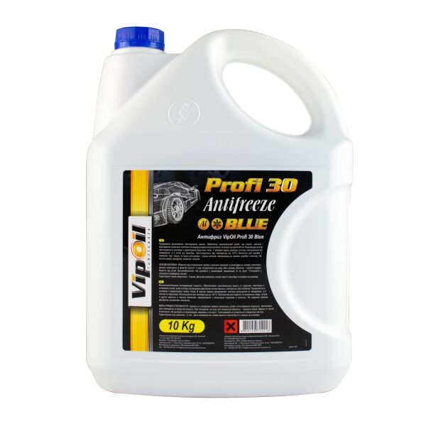 

Антифриз VipOil Profi 30 Blue (синій) 10кг (701397)