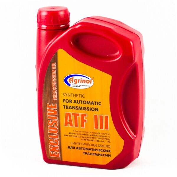 

Трансмісійна олива Агрінол ATF III 1л (0101852)