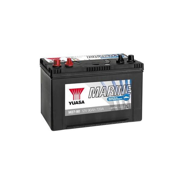 

Акумулятор Yuasa 12V 90Ah Marine Battery (M27-90)