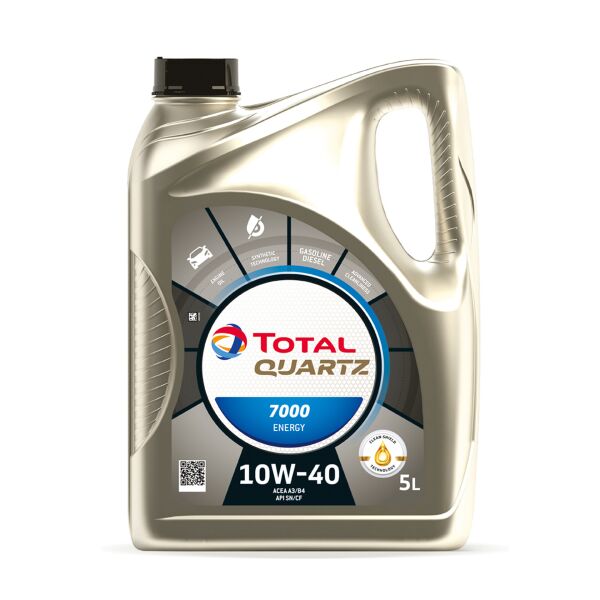 

Моторна олива Total Quartz 7000 Energy 10W-40 5 л (201537)