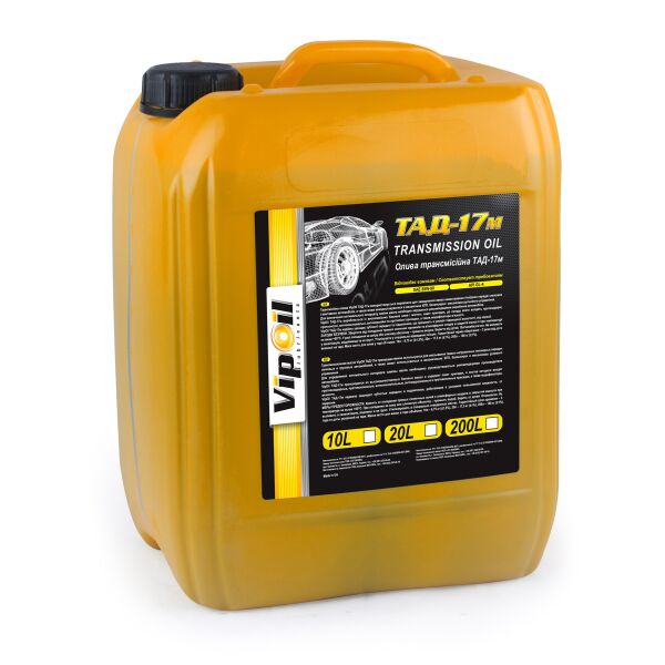 

Трансмісійна олива VipOil ТАД-17м, 10L (0162863)