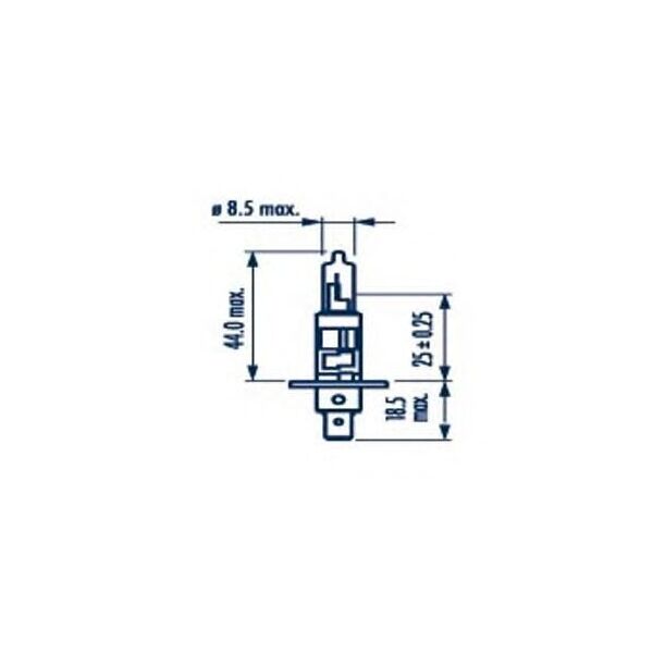 

Лампа авто Narva H4 12V 60/55W P43t (48881)