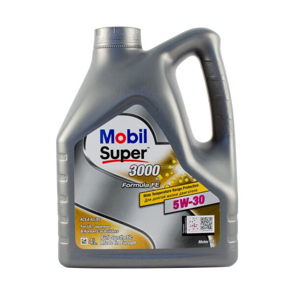 

Моторна олива Mobil Super 3000 X1 Formula FE 5W-30 4L (T) (0038482)