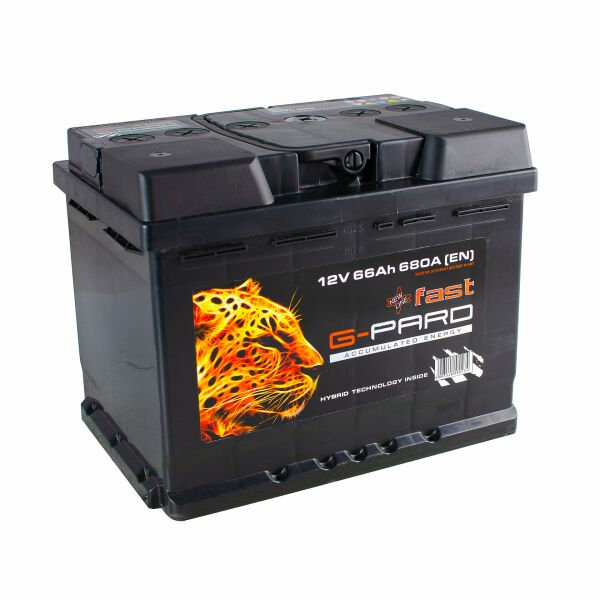 

Автомобільний акумулятор 66 Аh/12V Fast G-Pard Euro(0) (TRC066-F00)