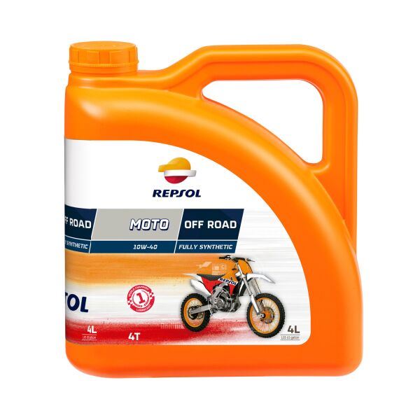 

Моторна олива Repsol Moto Off Road 4T 10W-40 4л. (RP162N54)