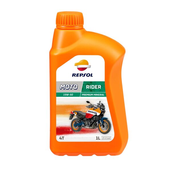 

Моторна олива Repsol Moto Rider 4T 15W50 1 л. (RP165M51)