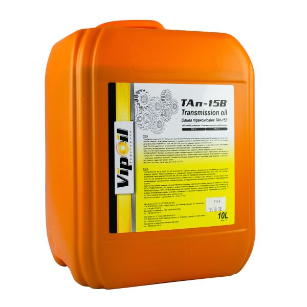 

Трансмісійна олива VipOil ТАП-15, 10L (0211831)
