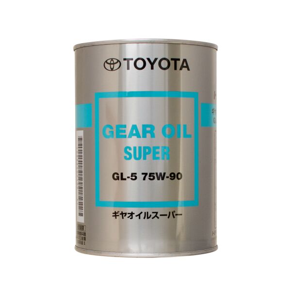 

Трансмісійна олива TOYOTA Gear Oil Super 75W-90 GL-5 (08885-02106)