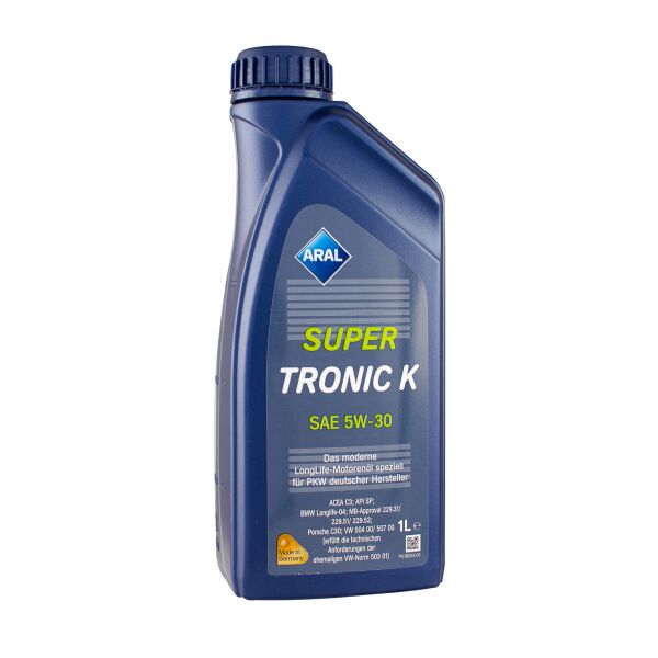 

Моторна олива Aral SuperTronic K 5W-30 1 л (P018F0E)