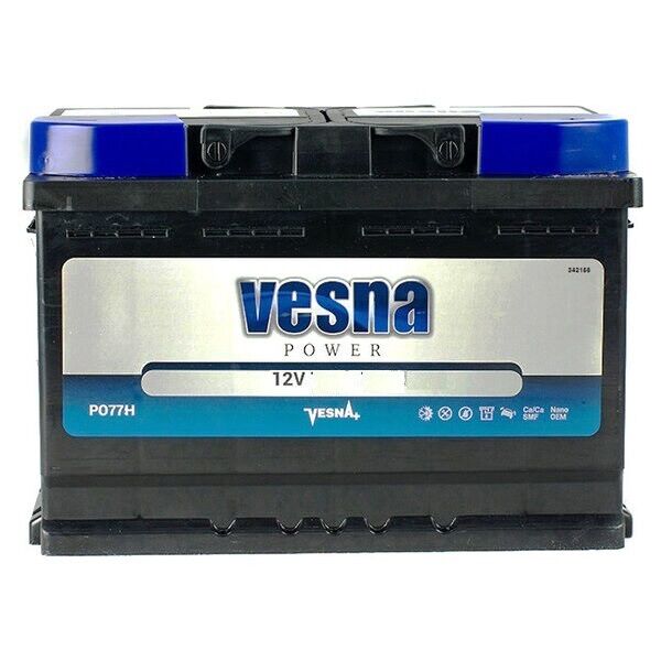 

Акумулятор Vesna Power Euro (0) 74 Ah/12V NEW!!! (415 074)