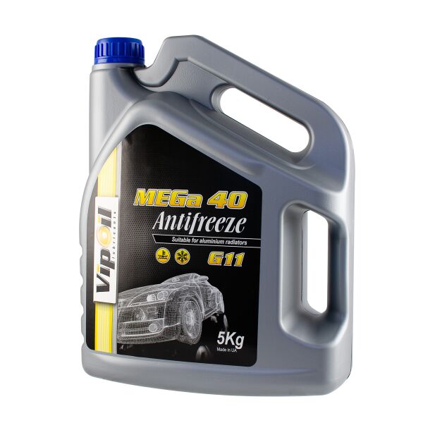 

Антифриз VipOil G11 MEGA 40 (блакитний), 5 кг (0335795)