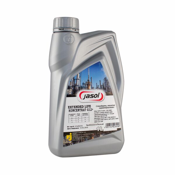 

Антифриз JASOL EXTENDED LIFE KONCENTRAT G12+, 1L (0325113)