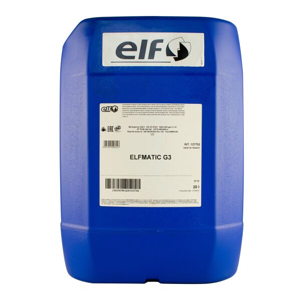 

Трансмісійна олива ELFMATIC G3 20L (127702)