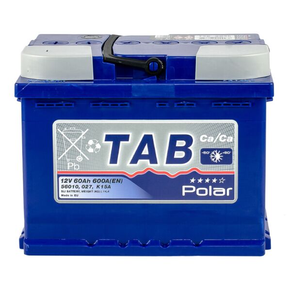 

Акумулятор 60 Ah/12V TAB Polar Blue (1) (121 160)