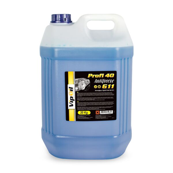 

Антифриз VipOil G11 Profi 40 (синій), 20кг (701254)