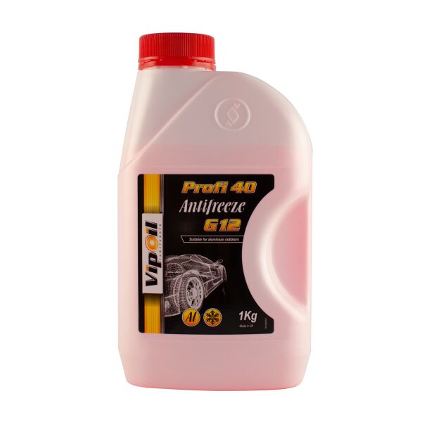 

Антифриз VipOil G12 Profi 40 (червоний), 1кг (701402)