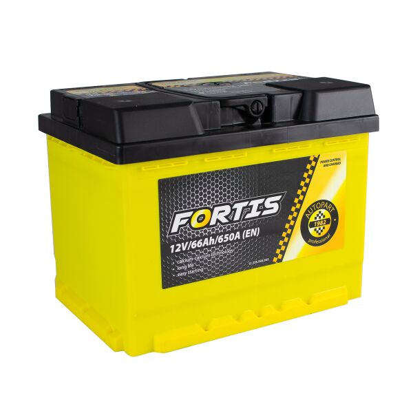 

Автомобільний акумулятор 66 Ah/12V FORTIS (0) Euro (FRT66-00)