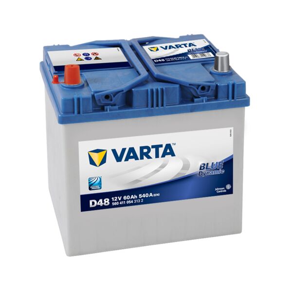 

Акумулятор VARTA 60Ач Blue Dynamic АЗИЯ D48 (560411054)
