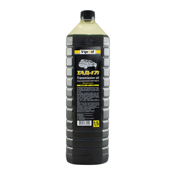 

Трансмісійна олива VipOil ТАД-17і, 1,5L ПЕТ (0372579ПЕ)