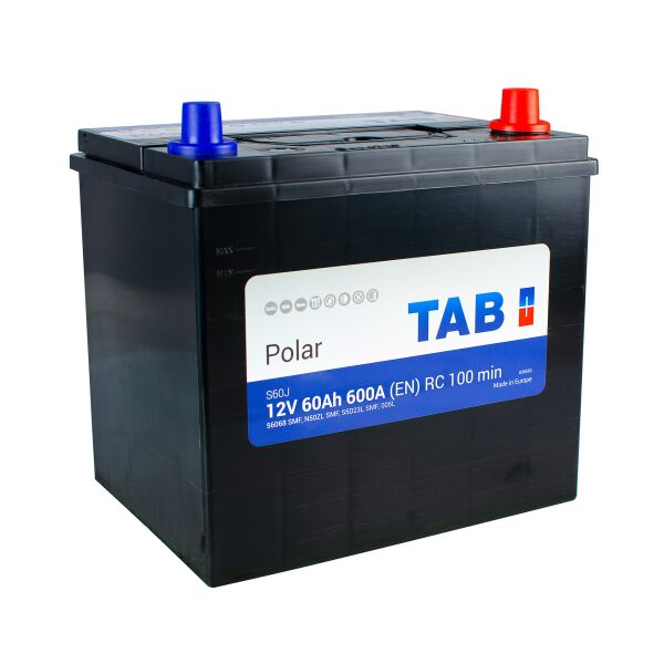 

Акумулятор 60 Ah/12V TAB Polar S (0) Euro Japan (246 860)