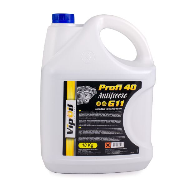 

Антифриз VipOil G11 Profi 40 (синій), 10кг (701400)