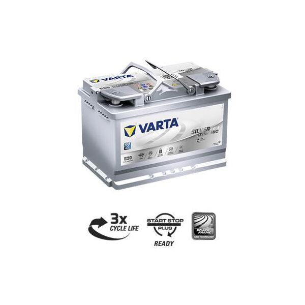 

Акумулятор VARTA 70Ач Start Stop plus AGM E39 (570901076)