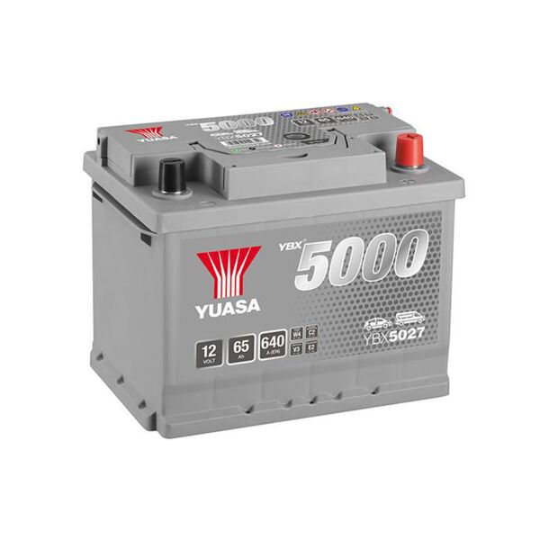 

Акумулятор Yuasa 12V 65Ah Silver High Performance Battery (YBX5027)