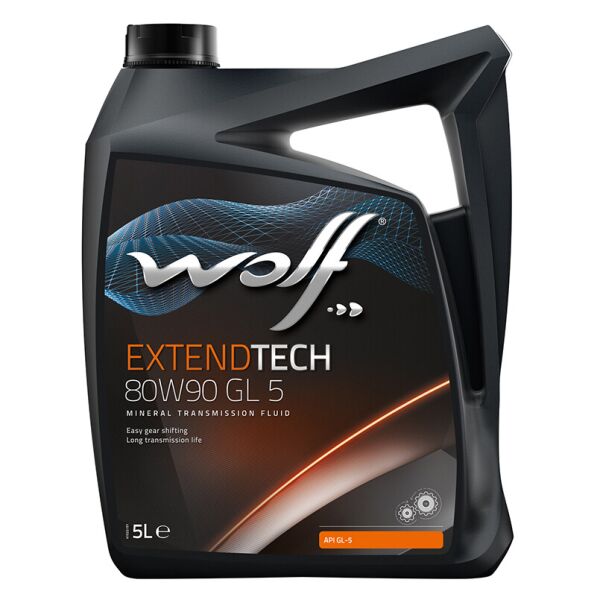 

Трансмісійна олива WOLF EXTENDTECH 80W90 GL 5 5L (8304507)