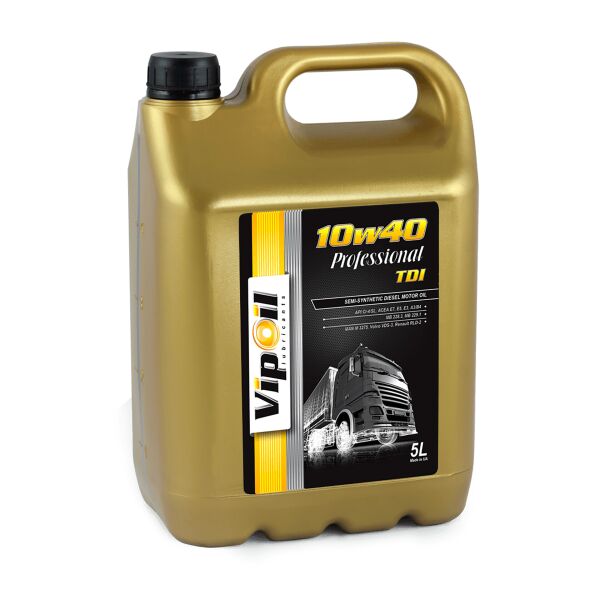 

Моторна олива VipOil Professional TDI 10W-40 CI-4/SL, 5L (0162839)