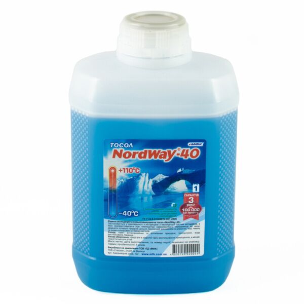 

Тосол NordWay-40 ECO (-25С), 1кг (0015160)