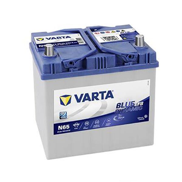 

Акумулятор VARTA 65Ач Blue Dynamic EFB АЗИЯ N65 (605901095)